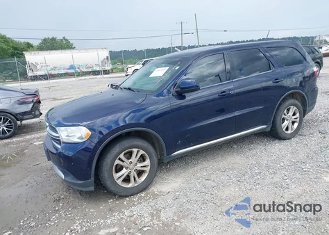 2013 Dodge Durango Sxt from USA, damaged, VIN 1C4RDHAG7DC500215